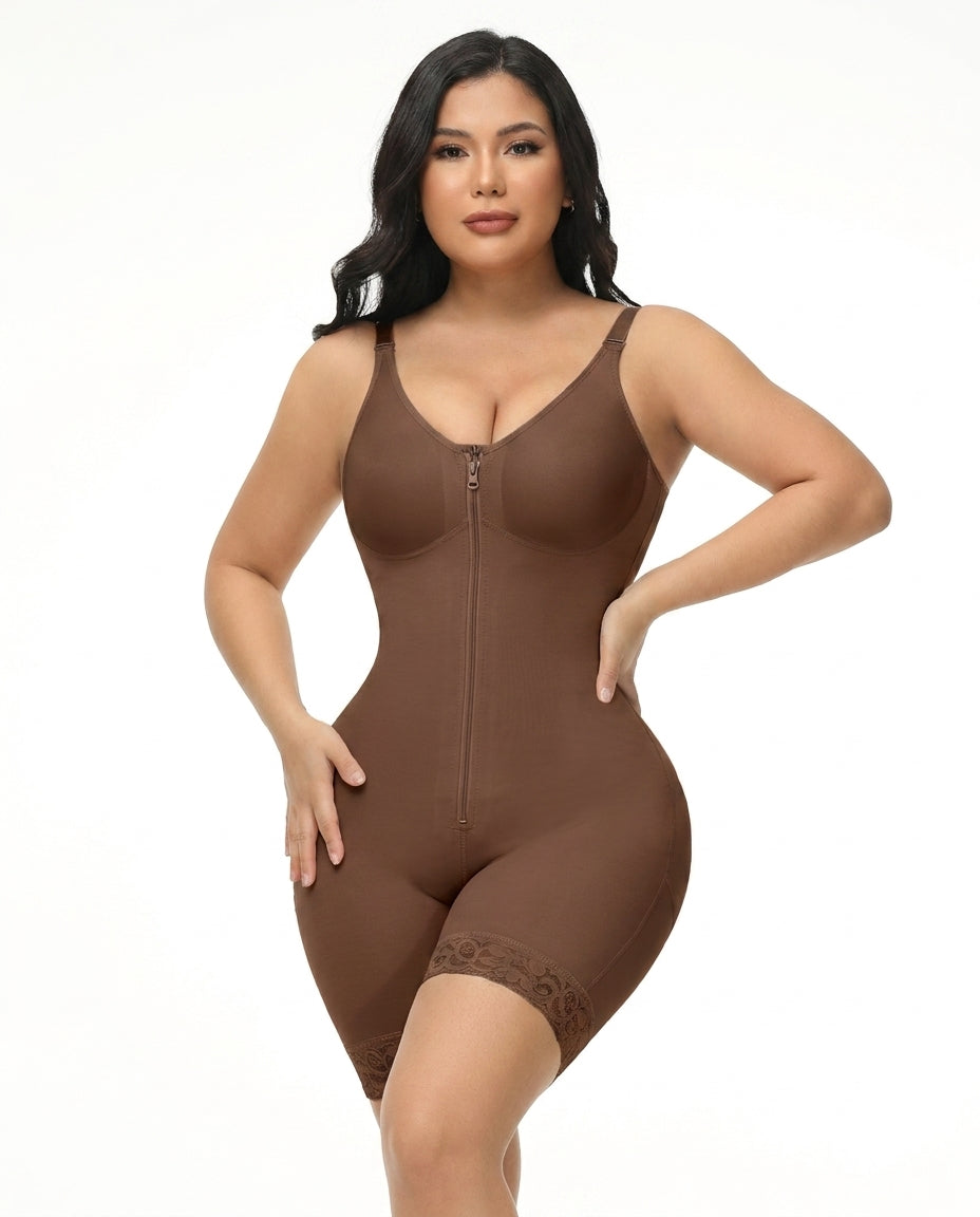 Bodysuit Café - Vue de face - GALVÉE Paris